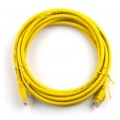 Ritar Патч-корд 15м, RJ-45, Cat.5e, CU, мідь, жовтий Ritar (PCR-CU/15Yw / 04295)