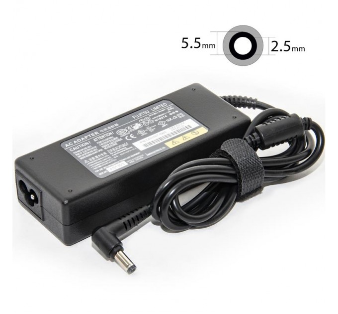 Fujitsu_ Блок живлення для ноутбука Fujitsu 20V 4.5A 90W 5.5х2.5мм (AD105005)