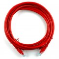 Ritar Патч-корд 15м, RJ-45, Cat.5e, CU, мідь, червоний Ritar (PCR-CU/15Rd / 04298)