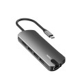 Remax Док-станция Type-C Remax RU-U50 Wosan Docking Station (6954851231974)