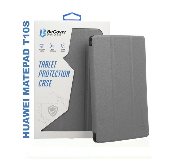 BeCover Чехол-книжка BeCover Smart Case для Huawei MatePad T 10s/T 10s (2nd Gen) Gray (705402)