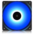Deepcool Вентилятор DeepCool RF120B, 120х120х25 мм, 3-pin, 4-pin, черный с белым
