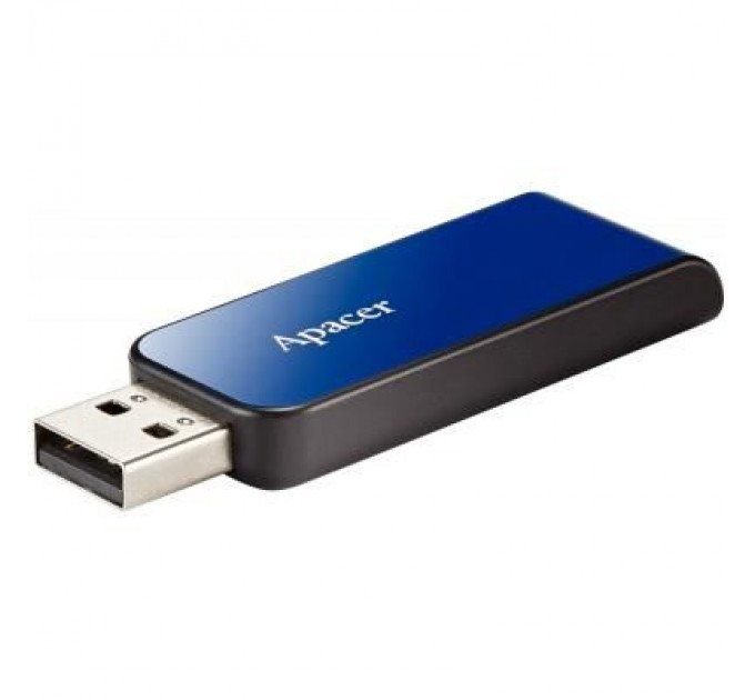 Apacer USB флеш накопичувач Apacer 32GB AH334 blue USB 2.0 (AP32GAH334U-1)