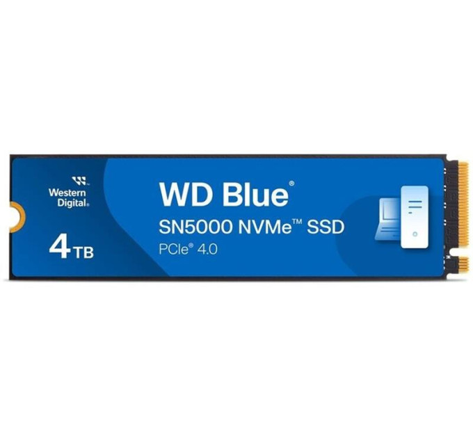 WD Накопичувач SSD M.2 2280 4TB SN5000 WD (WDS400T4B0E)