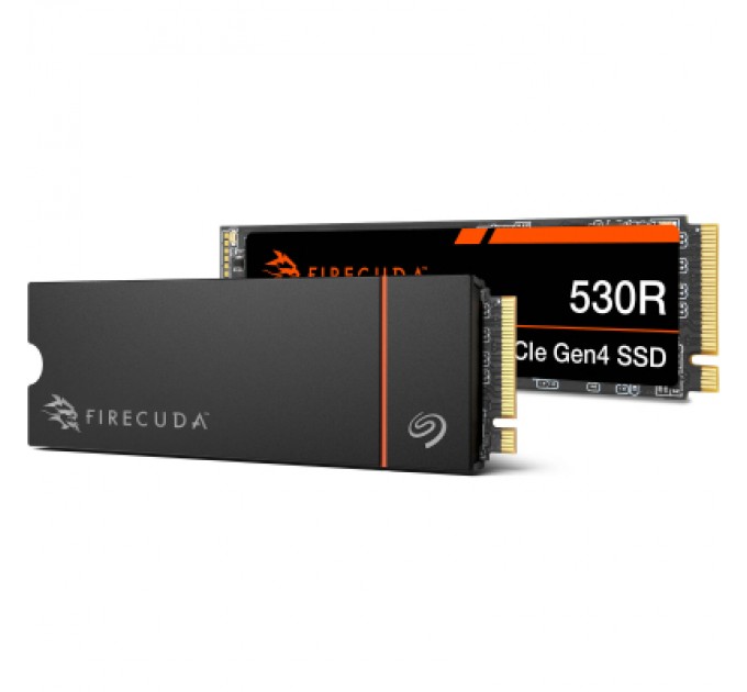 Seagate Накопичувач SSD M.2 2280 1TB FireCuda 530R with Heatsink Seagate (ZP1000GM3A073)