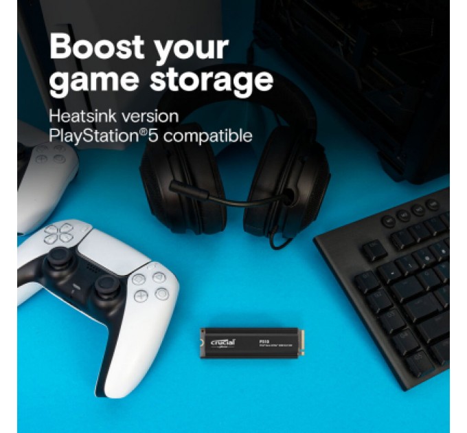 Micron Накопичувач SSD M.2 2280 2TB P310 with heatsink Micron (CT2000P310SSD5)