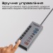 Promate Концентратор USB Type-C Promate Gegahub-10G 7 in 1 Grey (gegahub-10g)