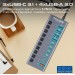 Promate Концентратор USB Type-C Promate Gegahub-5G 10 in 1 Grey (gegahub-5g)