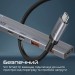Promate Концентратор USB Type-C Promate LiteHub-Pro 4 in 1 Grey (litehub-pro)