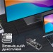 Promate Концентратор USB Type-C Promate TransHub-Go 9 in 1 Grey (transhub-go)