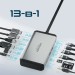 Promate Концентратор USB Type-C Promate VersaHub 13 in 1 Grey (versahub-mst.grey)