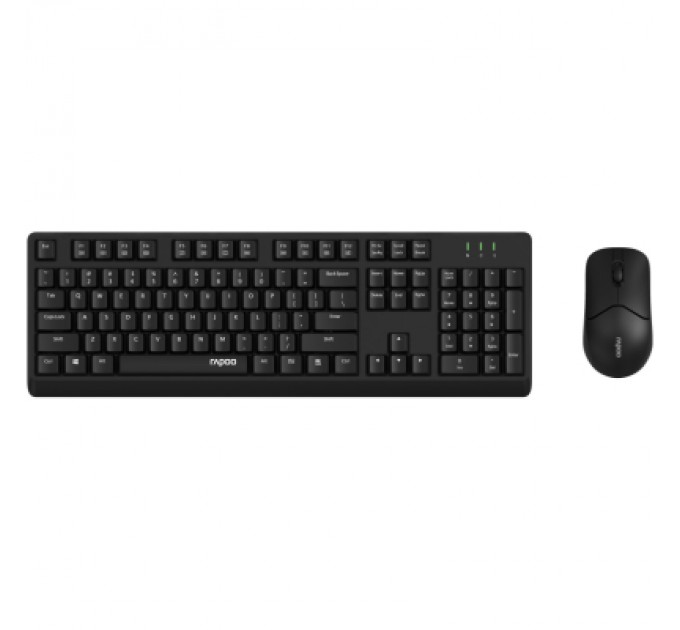 Rapoo Комплект Rapoo X1500S Wireless Black (X1500S Black)