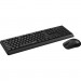 Rapoo Комплект Rapoo X1500S Wireless Black (X1500S Black)