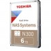 Toshiba Жорсткий диск 3.5" 6TB N300 Toshiba (MN10ADA600S)
