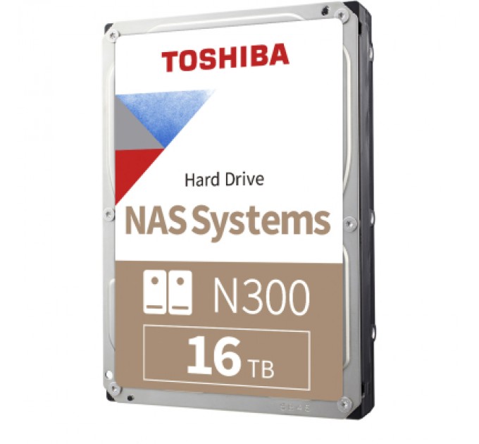 Toshiba Жорсткий диск 3.5" 16TB N300 Toshiba (HDWG51GUZSVA)