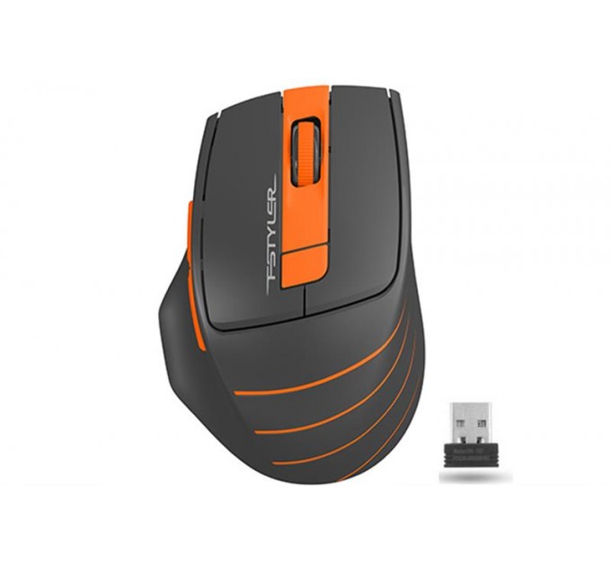 A4Tech Миша бездротова A4Tech FG30 Black/Orange USB