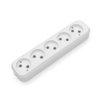 Розетковий блок 5 гнізд Electrum C-SM-1777