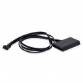 Lian Li Додатковий USB-хаб для корпусів Lian Li O11D EVO(Additional IO Kit), Black (G89.O11DE-3X.00)