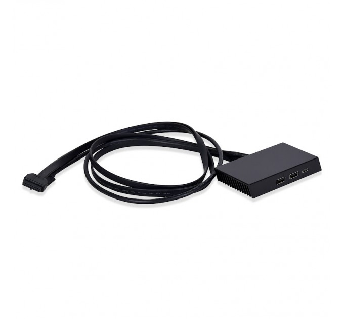 Lian Li Додатковий USB-хаб для корпусів Lian Li O11D EVO(Additional IO Kit), Black (G89.O11DE-3X.00)
