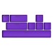 Hator Набір кейкапів Hator PBT Keycaps Autograph Edition Vivid Lilac (HTS-716)