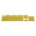 Hator Набір кейкапів Hator PBT UKR/ENG/ru Yellow (HTS-139)