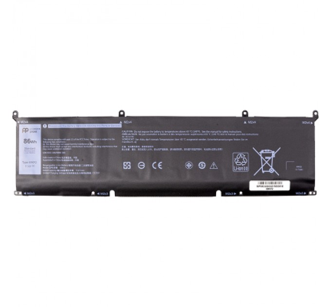 PowerPlant Акумулятор до ноутбука DELL XPS 15 9500 (69KF2) 11.4V 7167mAh PowerPlant (NB442133)