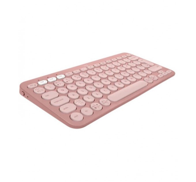 Logitech Комплект (клавіатура, миша) бездротовий Logitech Pebble 2 Combo Rose (920-012241)