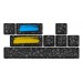 Hator Набір кейкапів Hator PBT Keycaps Authentic Edition Black (HTS-701)