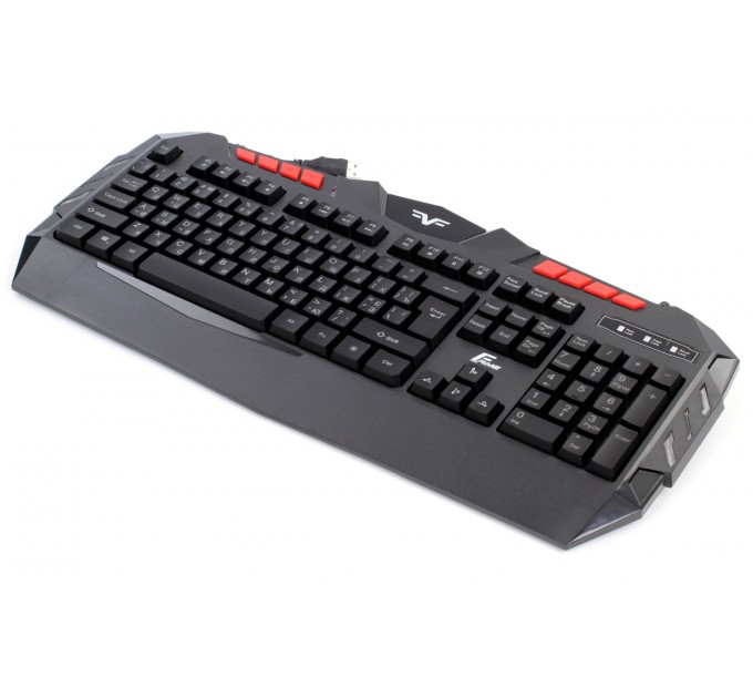 Frime Клавіатура Frime Dragonfly Ukr Black  (FLK18300)