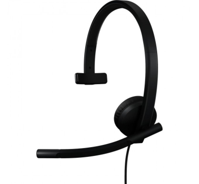 Logitech Навушники Logitech H570e Corded for Business Mono Teams USB-A Black (981-001426)