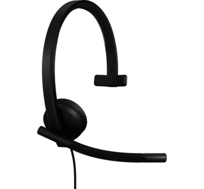Logitech Навушники Logitech H570e Corded for Business Mono Teams USB-A Black (981-001426)