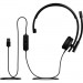 Logitech Навушники Logitech H570e Corded for Business Mono Teams USB-A Black (981-001426)