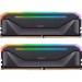 Apacer Модуль пам'яті для комп'ютера DDR5 32GB (2x16GB) 5200 MHz NOX RGB Black Apacer (AH5U32G52C522NBAA-2)