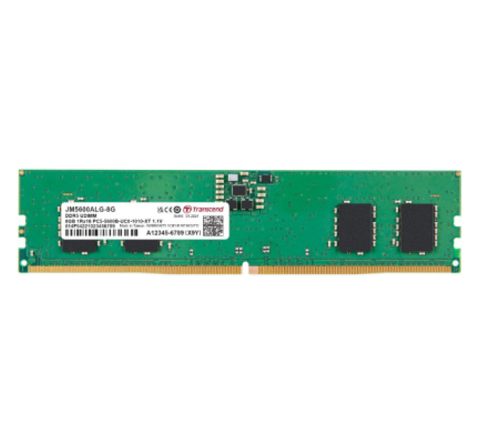 Transcend Модуль пам'яті для комп'ютера DDR5 8GB 5600 MHz Transcend (JM5600ALG-8G)