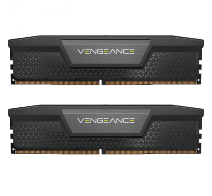 Corsair Модуль пам'яті для комп'ютера DDR5 64GB (2x32GB) 6000 MHz Vengeance Black Corsair (CMK64GX5M2B6000C40)