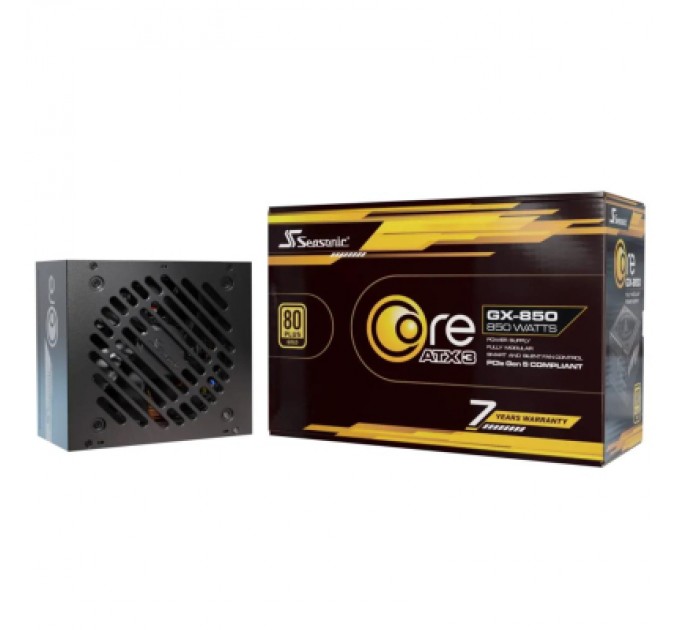 Seasonic Блок живлення Seasonic 850W CORE GX 850 (SRP-CGX851-A5A32SF)
