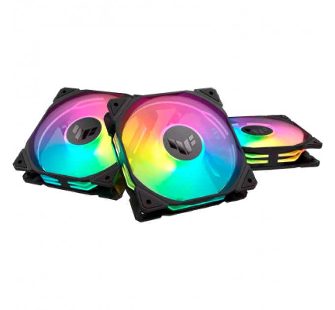 ASUS Кулер до корпусу ASUS TUF GAMING TR120 FAN ARGB BLACK 3IN1 (90DA0090-B09020)