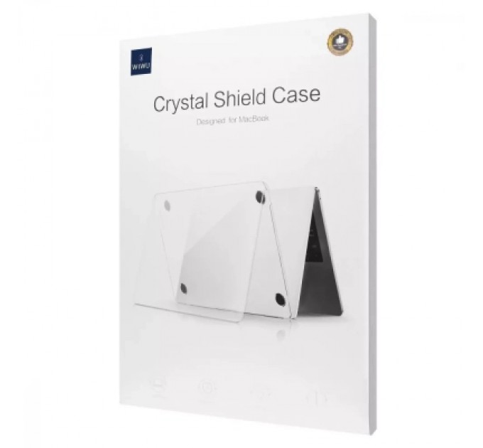 WIWU Чохол до ноутбука WIWU (накладка) 15,3 MacBook Air 2023 Crystal, transparent (57106)