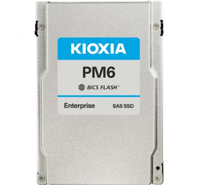 Kioxia Накопичувач SSD SAS 2.5" 15.36TB PM6-R Kioxia (KPM61RUG15T3)