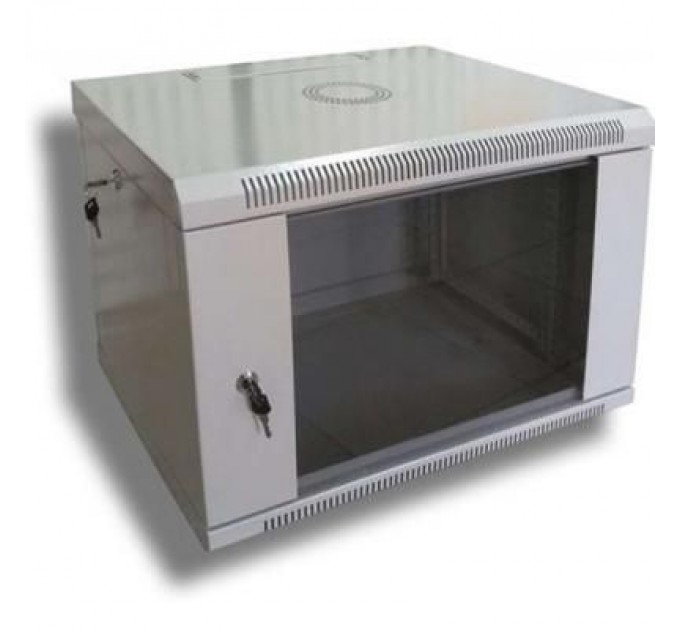 Hypernet Шафа настінна Hypernet 6U 19" 600x500 (WMNC-500-6U-FLAT)