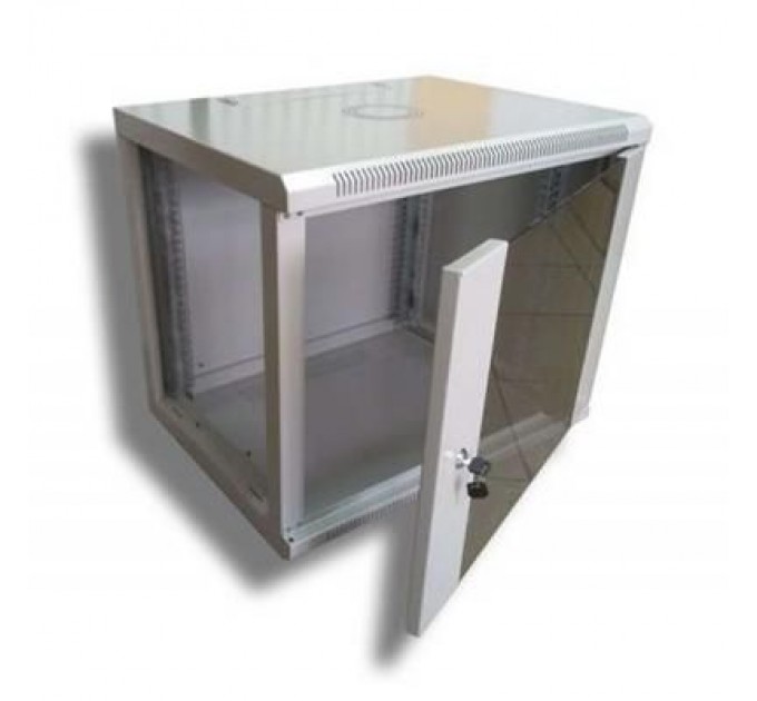 Hypernet Шафа настінна Hypernet 9U 19" 600x500 (WMNC-500-9U-FLAT)