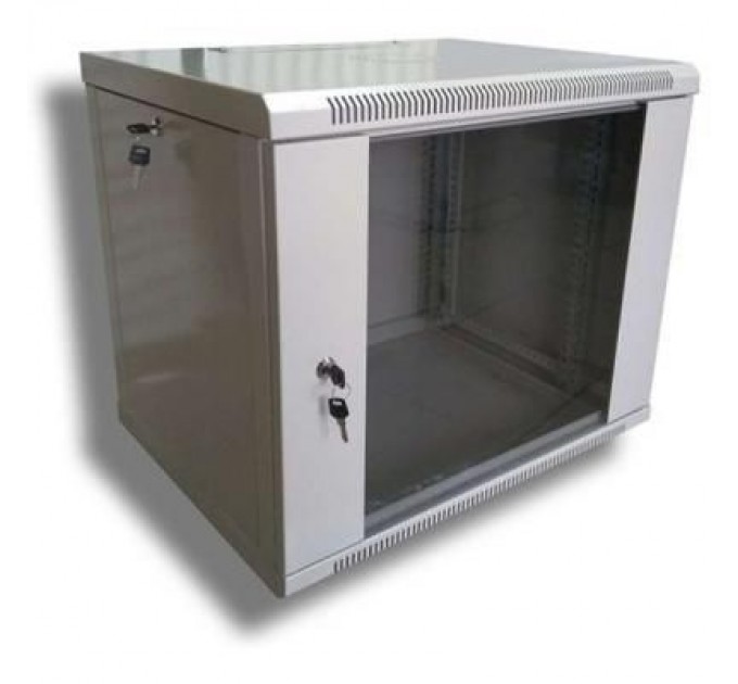 Hypernet Шафа настінна Hypernet 9U 19" 600x500 (WMNC-500-9U-FLAT)