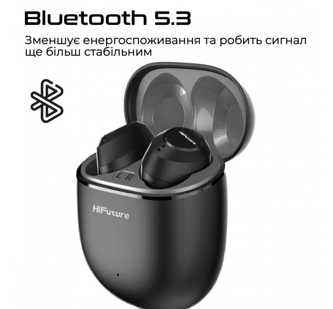 HIFuture Bluetooth-гарнітура HiFuture OlymBuds3 White (olymbuds3.white)