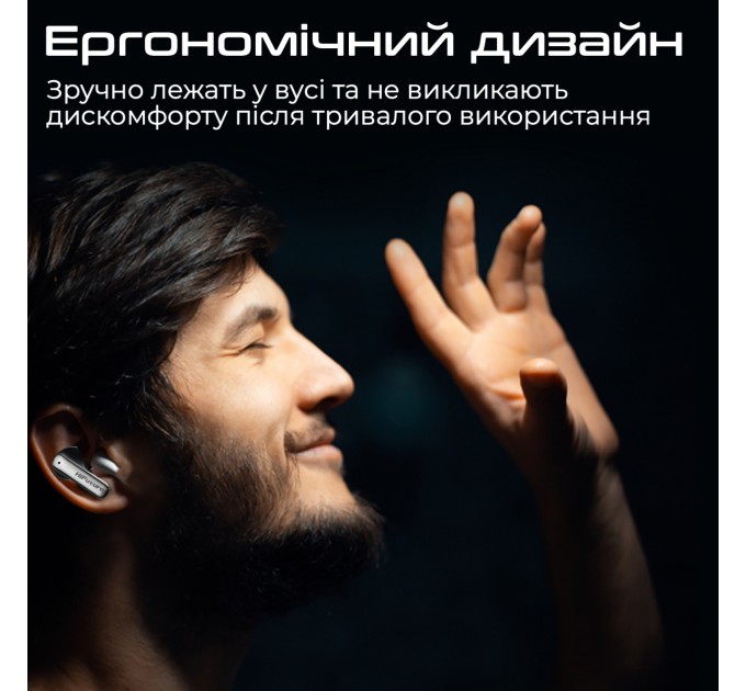 HIFuture Bluetooth-гарнітура HiFuture SonicAir Black (sonicair.black)