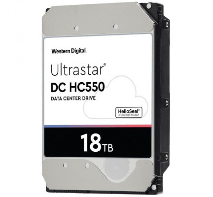 WD Жорсткий диск для сервера 18TB SATA 7200 256MB DC HC550 WD (0F38459)