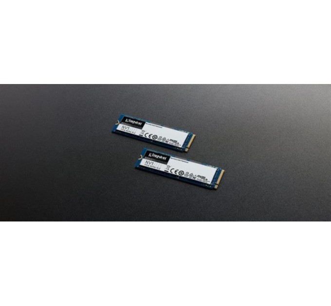 Kingston Накопичувач SSD  250GB M.2 NVMe Kingston NV1 M.2 2280 PCIe 3.0 x4 3D TLC (SNVS/250G)