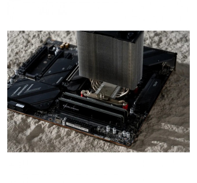 eXceleram Модуль пам'яті для комп'ютера DDR5 32GB (2x16GB) 6000 MHz Black Sark eXceleram (ED50320603036CD)