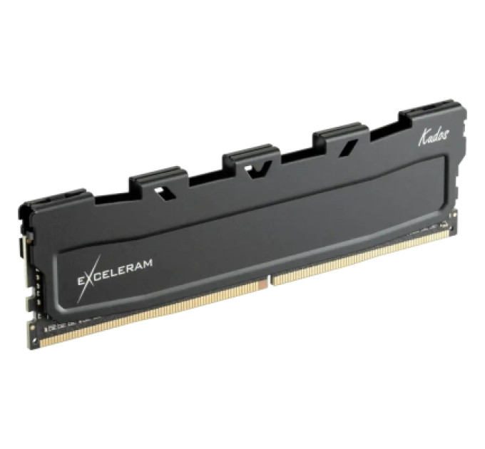 eXceleram Модуль пам'яті для комп'ютера DDR5 16GB 6400 MHz Black Kudos eXceleram (EK50160645252C)
