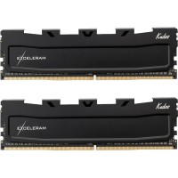 Модуль пам'яті для комп'ютера DDR5 32GB (2x16GB) 6200 MHz Black Kudos eXceleram (EK50320623238CD)