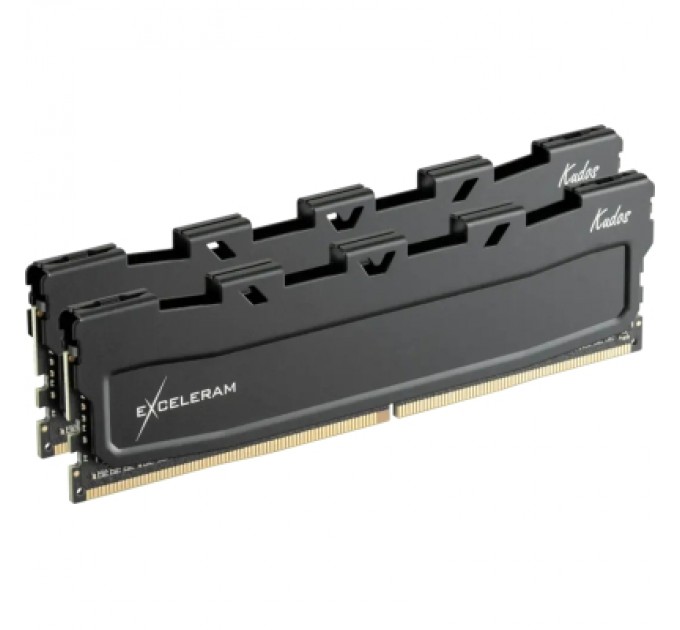 eXceleram Модуль пам'яті для комп'ютера DDR5 48GB (2x24GB) 7200 MHz Black Kudos eXceleram (EK50480723646CD)
